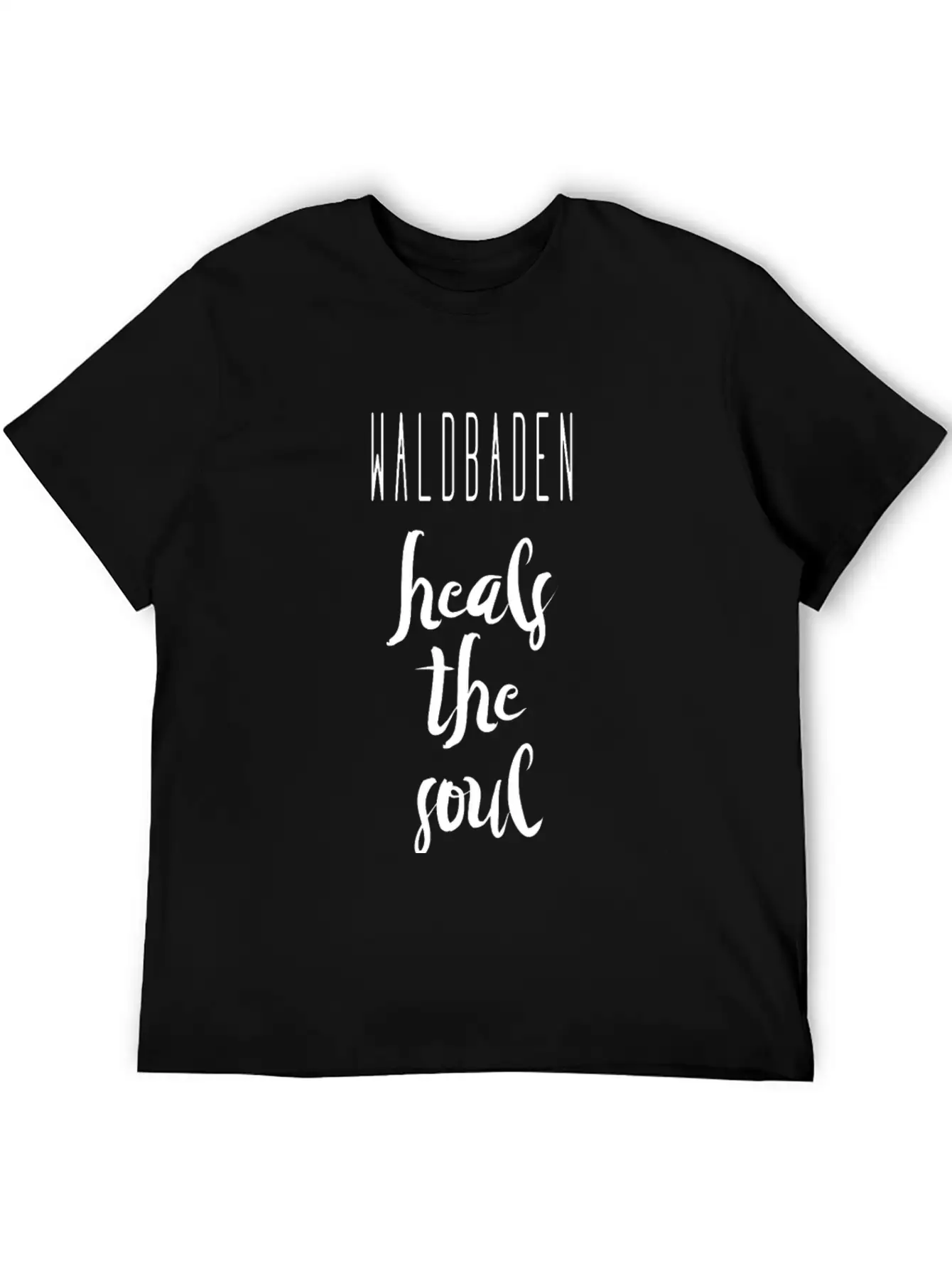 Waldbaden Heals The Soul Stylish Everyday T-Shirt – Unisex Basic Cotton Tee
