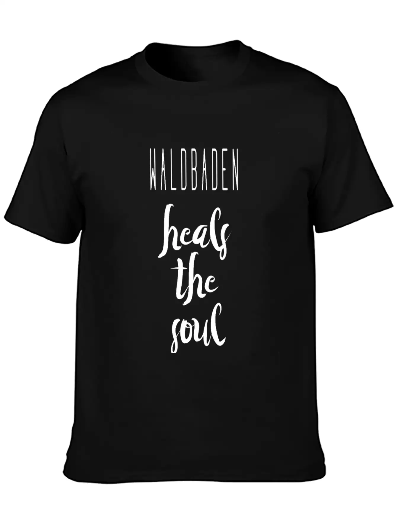 Waldbaden Heals The Soul Stylish Everyday T-Shirt – Unisex Basic Cotton Tee