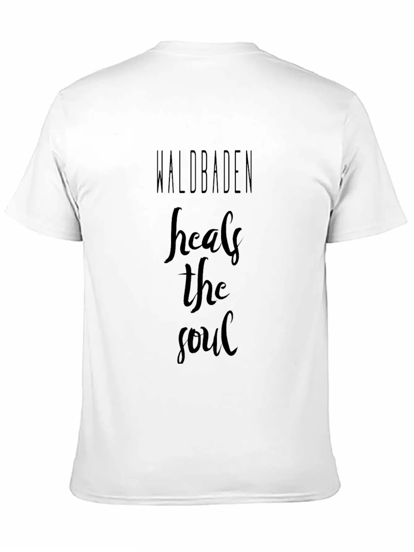 Waldbaden Heals The Soul Stylish Everyday T-Shirt – Unisex Basic Cotton Tee