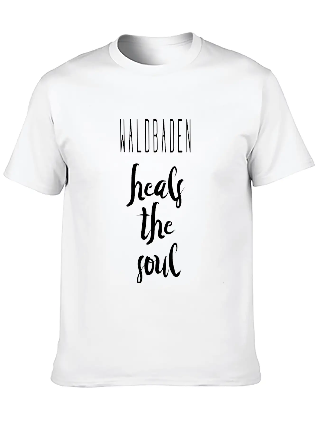Waldbaden Heals The Soul Stylish Everyday T-Shirt – Unisex Basic Cotton Tee