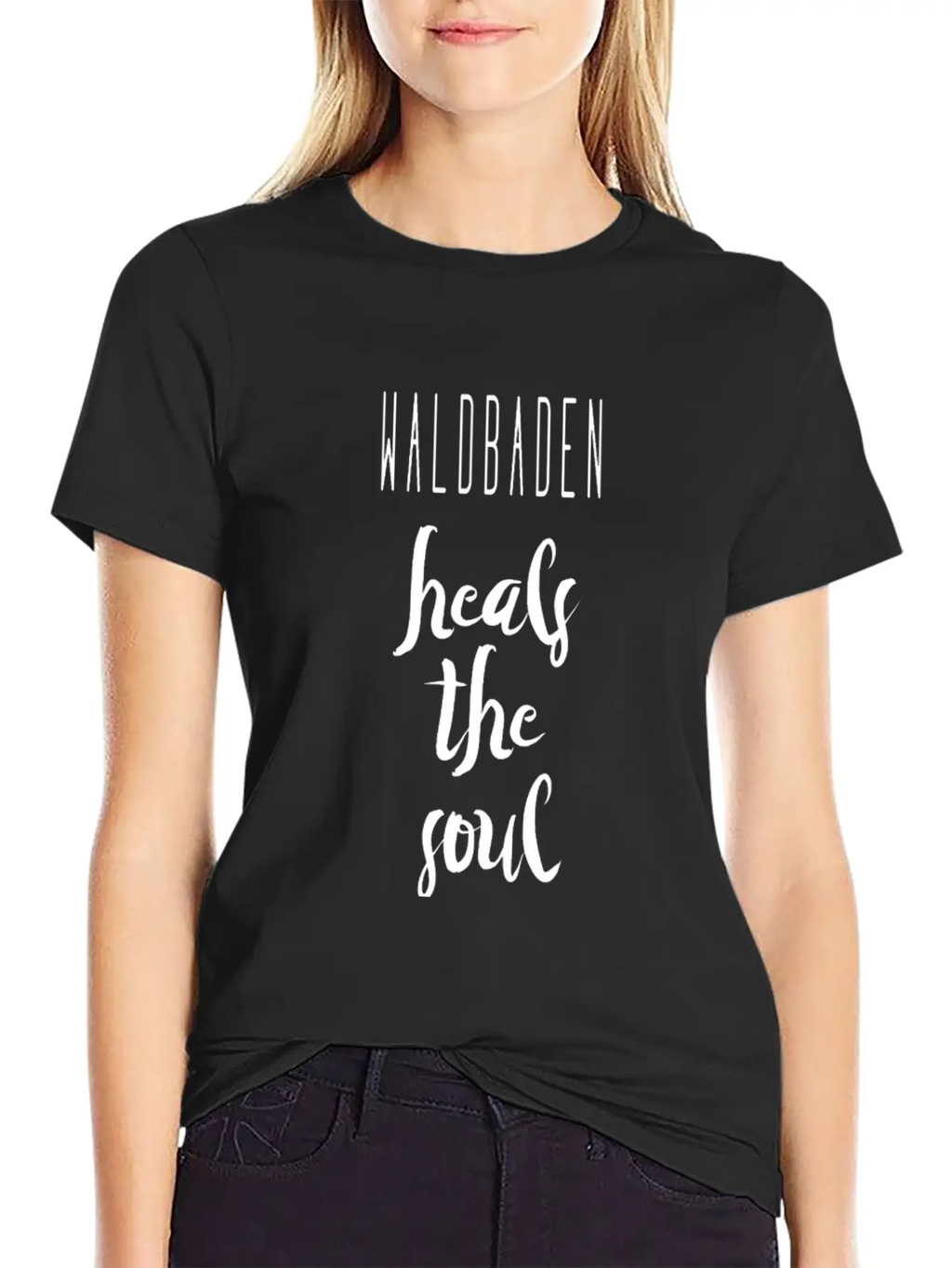 Waldbaden Heals The Soul Stylish Everyday T-Shirt – Unisex Basic Cotton Tee