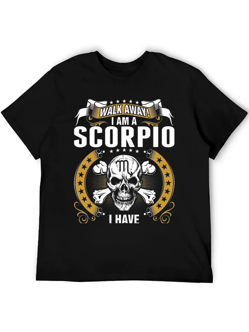 Walk Away I Am A Scorpio T-shirt Breathable Graphic T-Shirt – Perfect For Casual Days