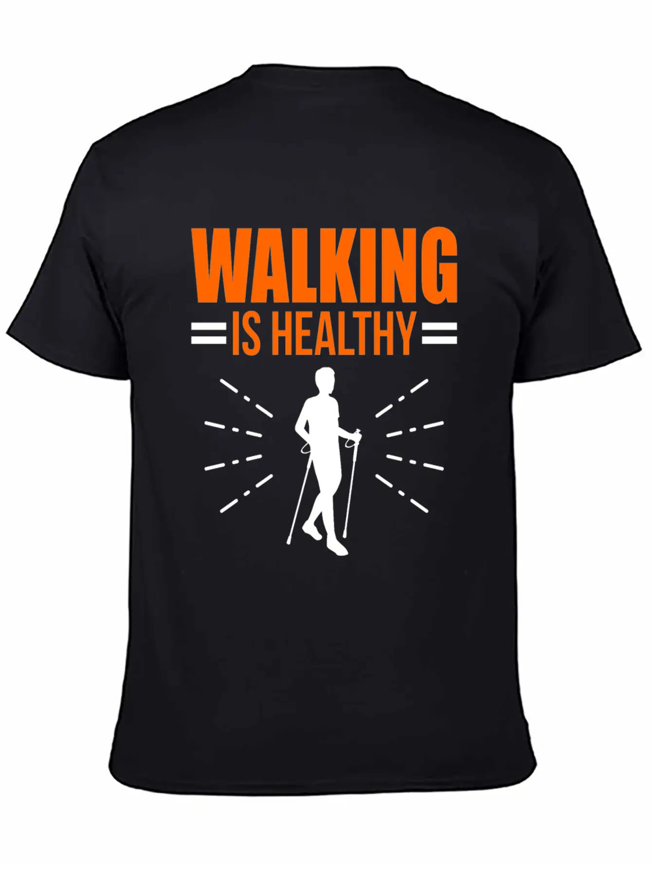 Walking Exercise Healthy Qoute Gift Timeless Short Sleeve Tee – Comfy And Minimalist Design