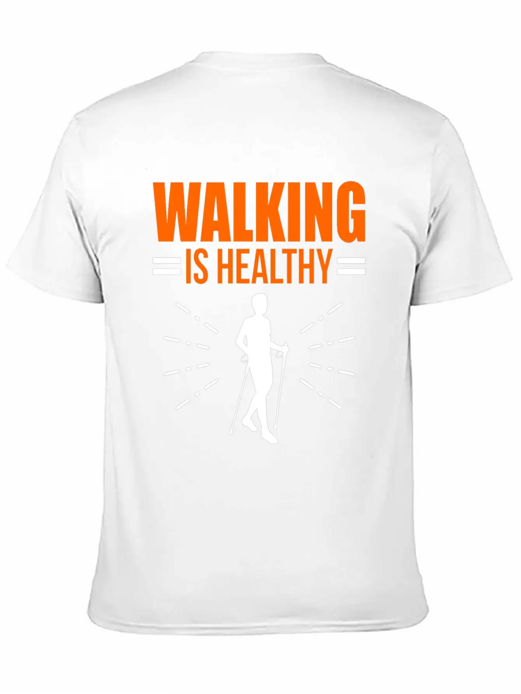 Walking Exercise Healthy Qoute Gift Timeless Short Sleeve Tee – Comfy And Minimalist Design