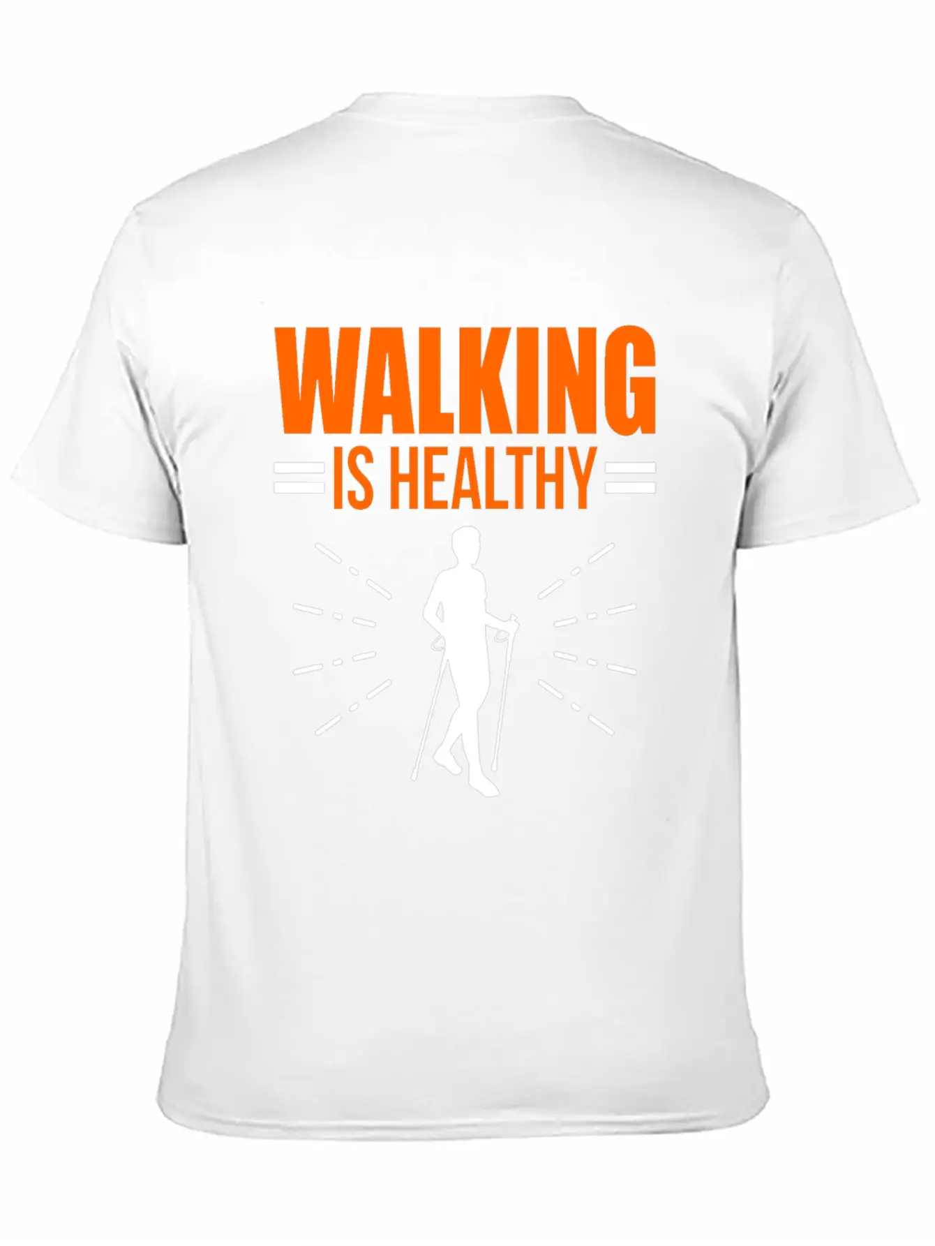 Walking Exercise Healthy Qoute Gift Timeless Short Sleeve Tee – Comfy And Minimalist Design