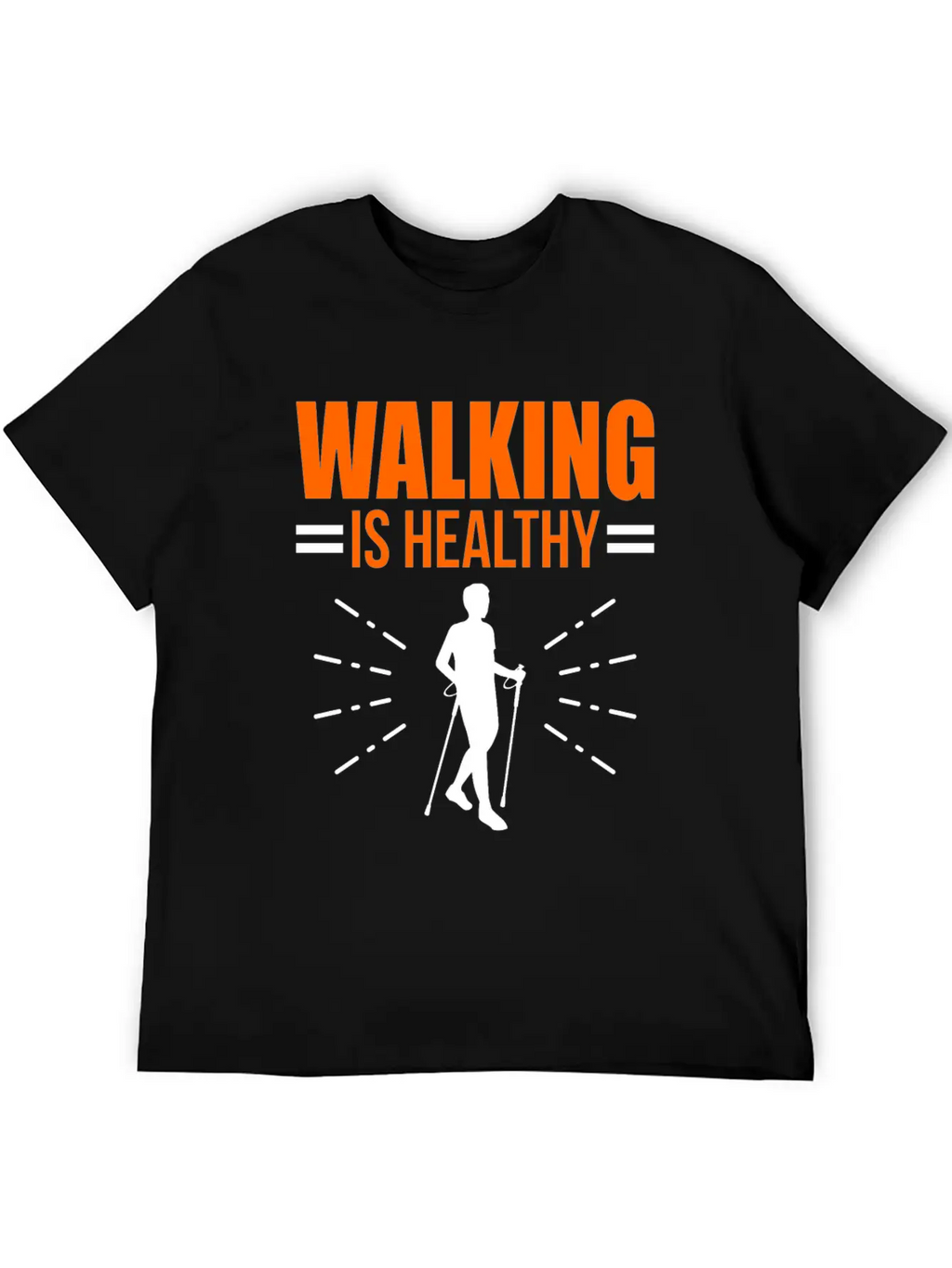 Walking Exercise Healthy Qoute Gift Timeless Short Sleeve Tee – Comfy And Minimalist Design
