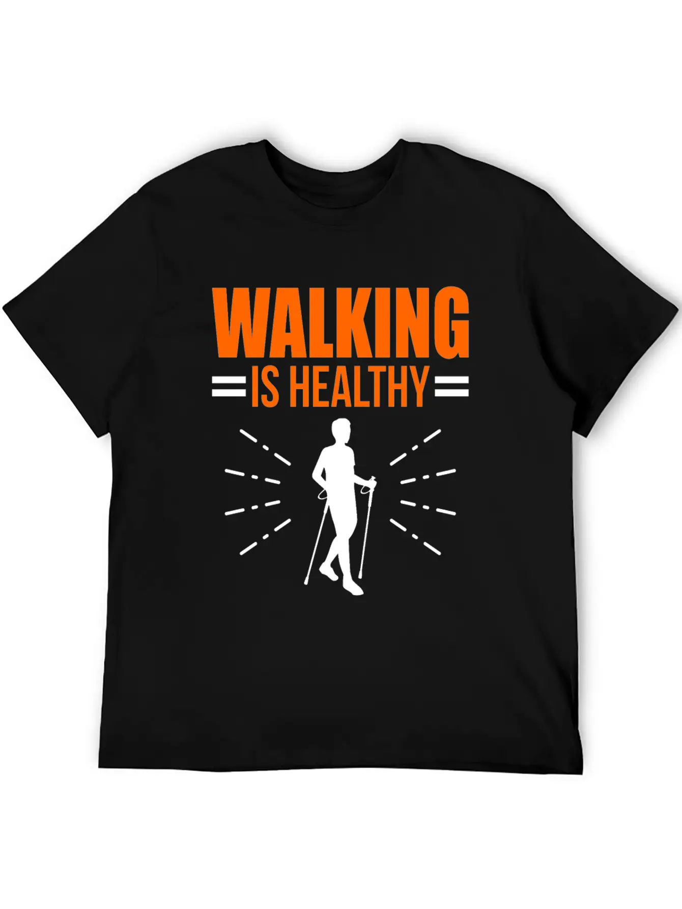 Walking Exercise Healthy Qoute Gift Timeless Short Sleeve Tee – Comfy And Minimalist Design