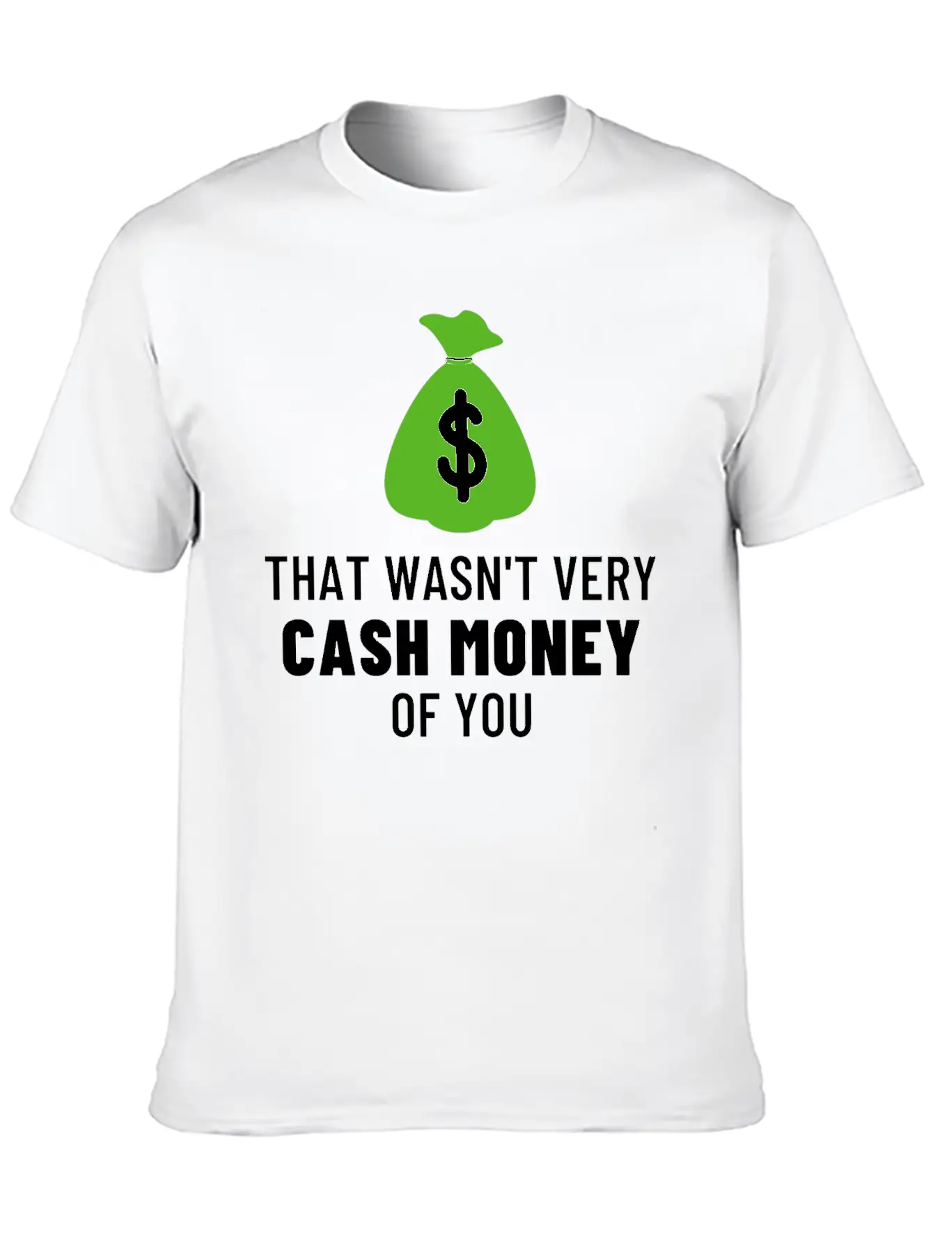Wall Street Bets - That Wasn't Very Cash Money Basic Graphic T-Shirt – Daily Comfort In Soft Cotton