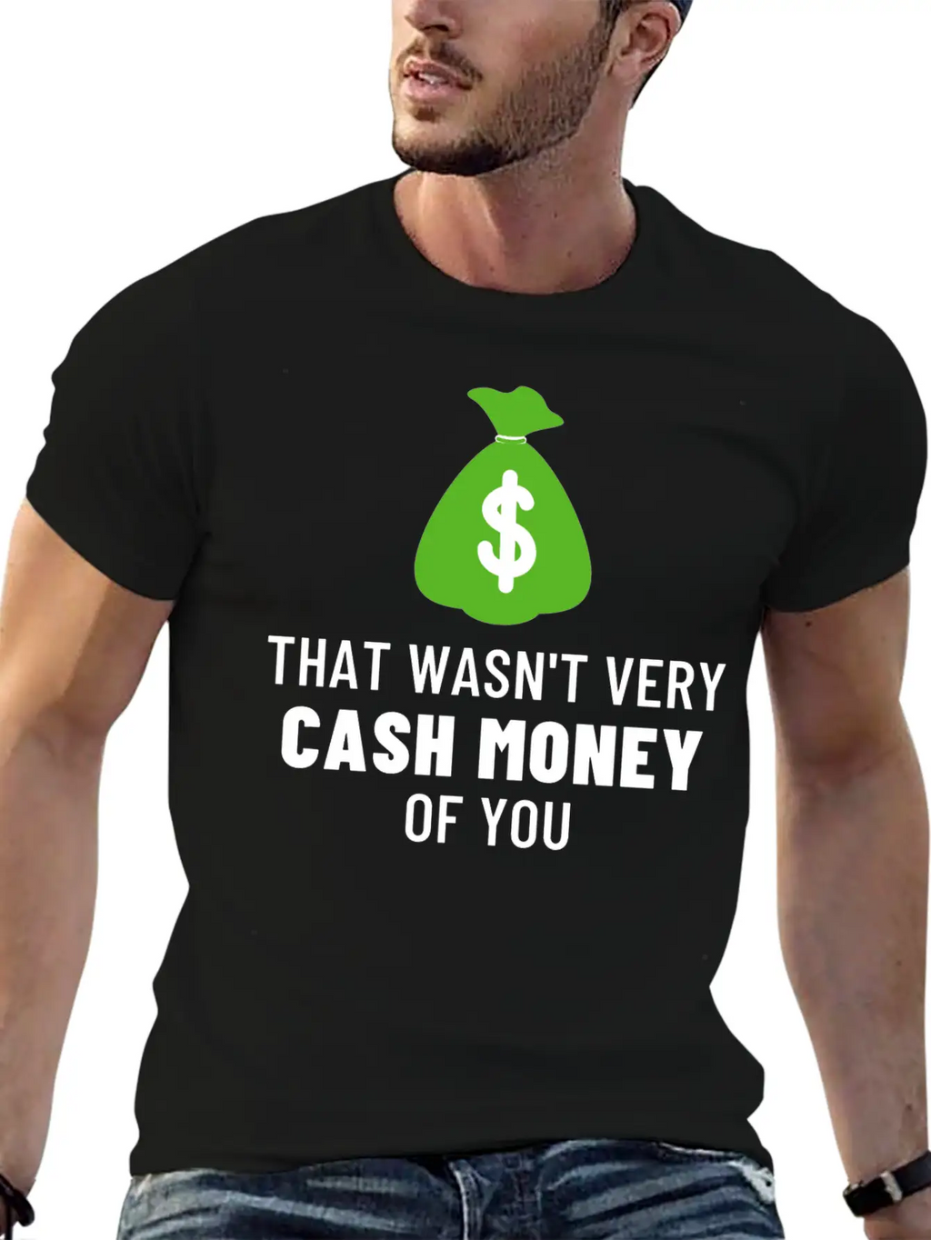 Wall Street Bets - That Wasn't Very Cash Money Basic Graphic T-Shirt – Daily Comfort In Soft Cotton