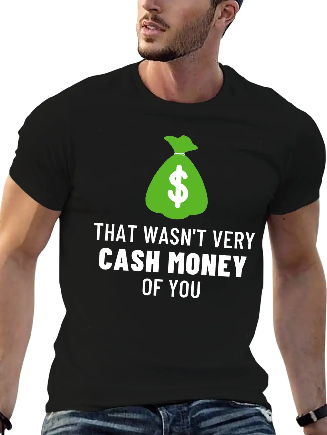 Wall Street Bets - That Wasn't Very Cash Money Basic Graphic T-Shirt – Daily Comfort In Soft Cotton