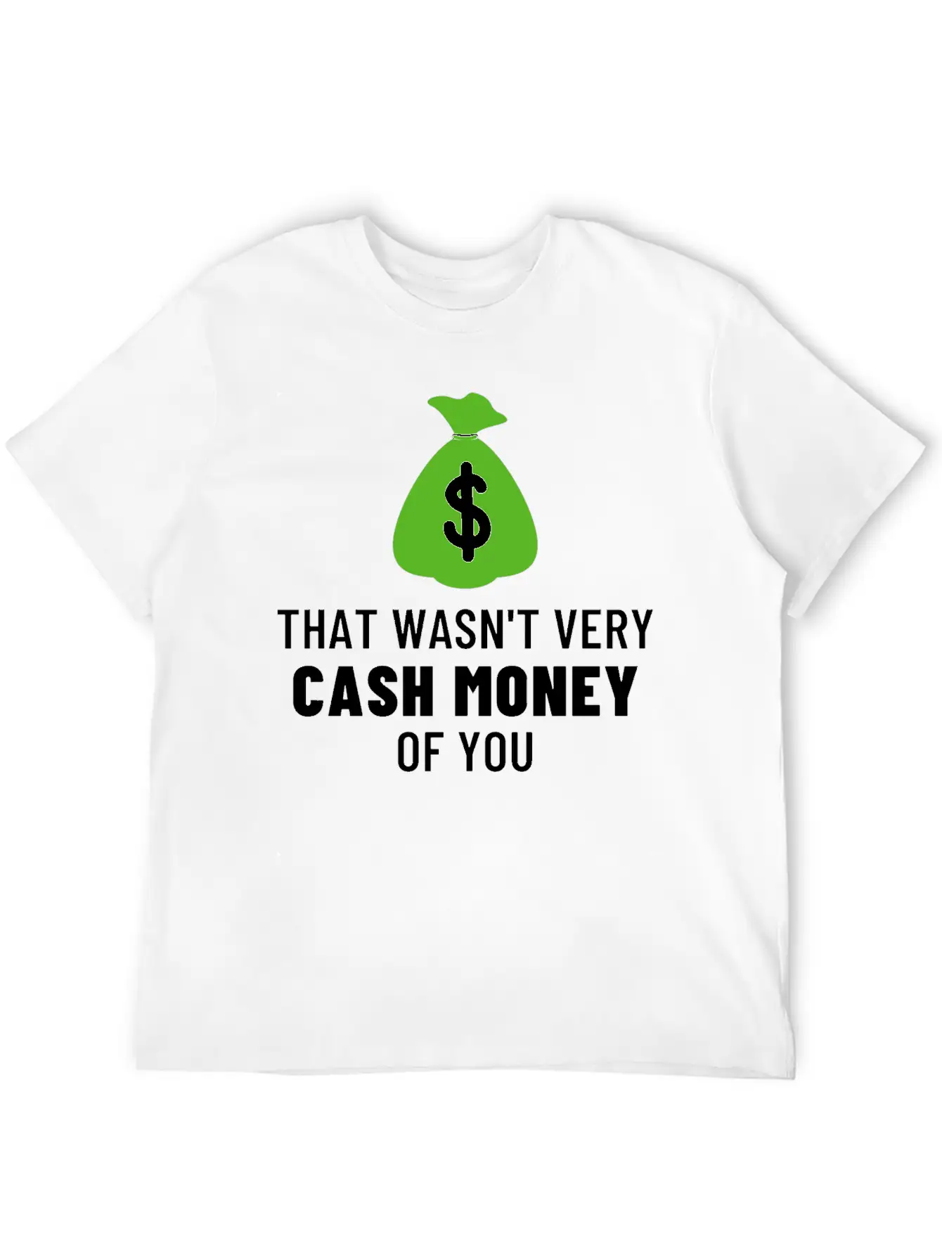 Wall Street Bets - That Wasn't Very Cash Money Basic Graphic T-Shirt – Daily Comfort In Soft Cotton