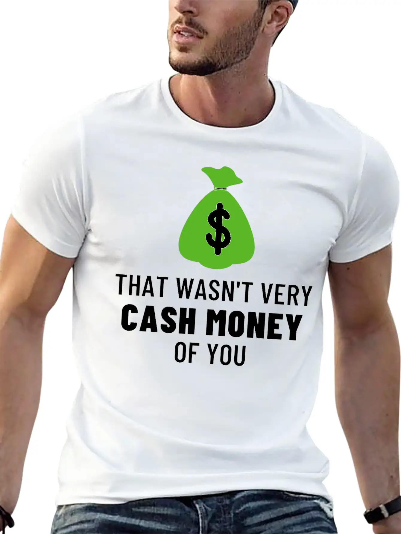 Wall Street Bets - That Wasn't Very Cash Money Basic Graphic T-Shirt – Daily Comfort In Soft Cotton