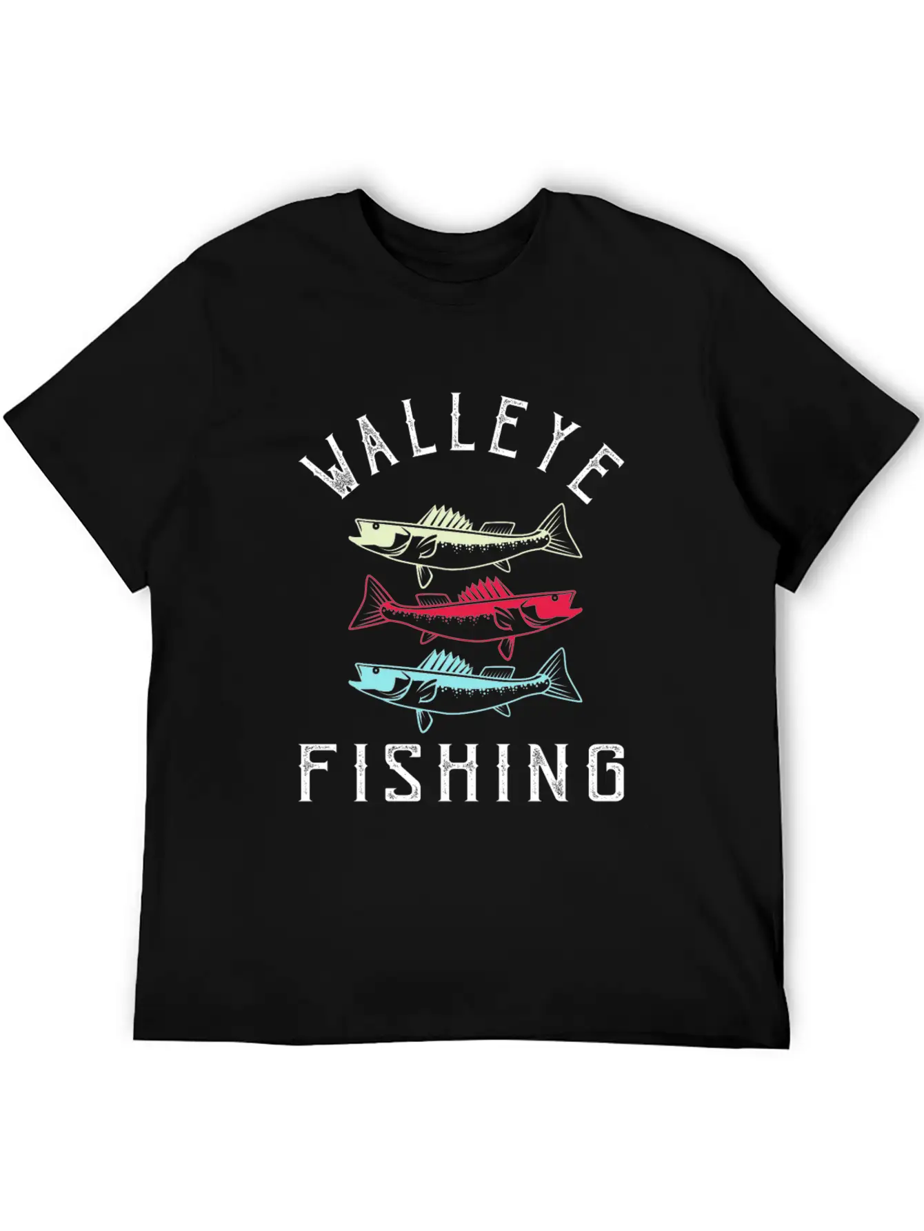 Walleye Fishing, Fish Essential Cotton Tee For Daily Outfits – Unisex Style