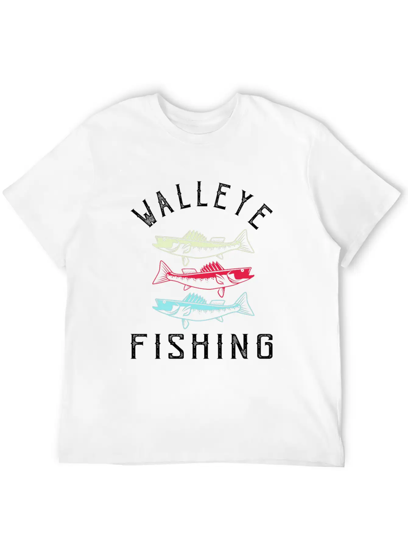 Walleye Fishing, Fish Essential Cotton Tee For Daily Outfits – Unisex Style
