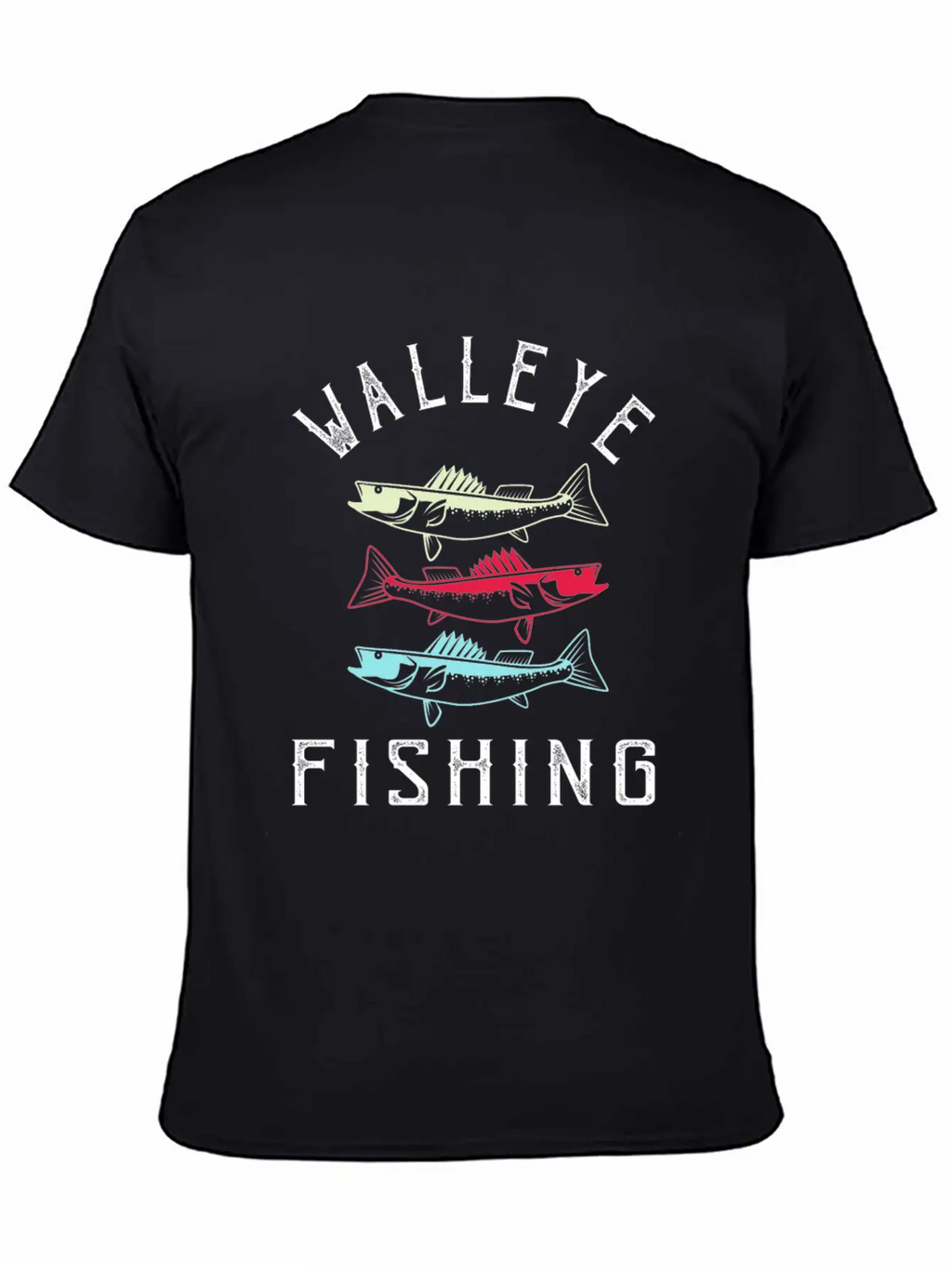 Walleye Fishing, Fish Essential Cotton Tee For Daily Outfits – Unisex Style