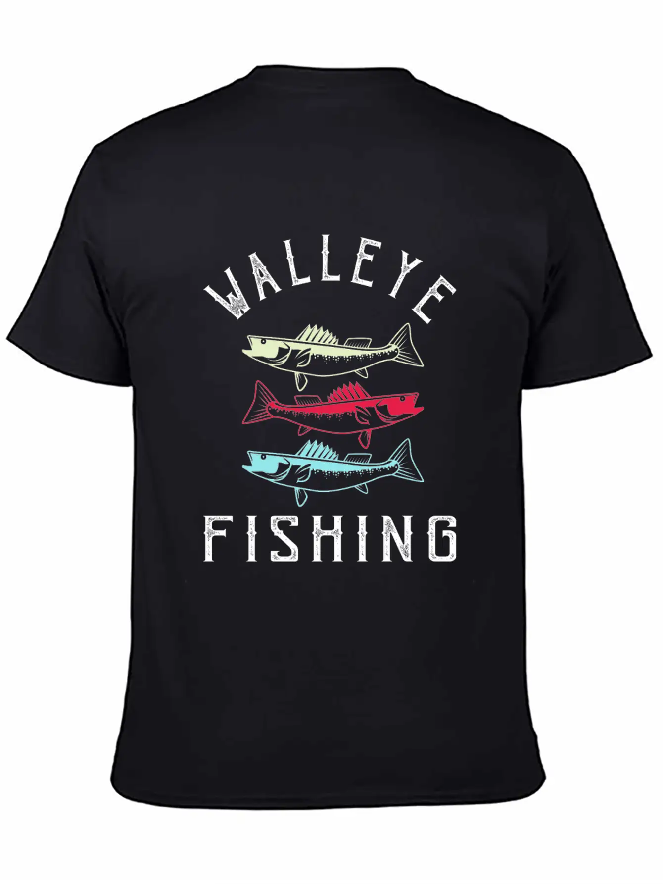 Walleye Fishing, Fish Essential Cotton Tee For Daily Outfits – Unisex Style