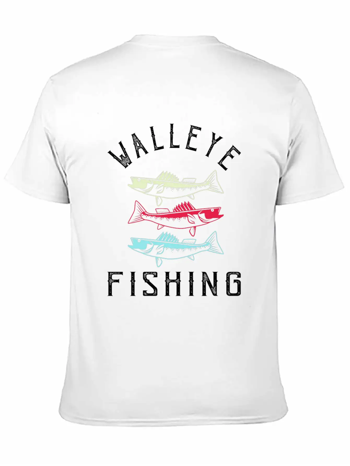 Walleye Fishing, Fish Essential Cotton Tee For Daily Outfits – Unisex Style