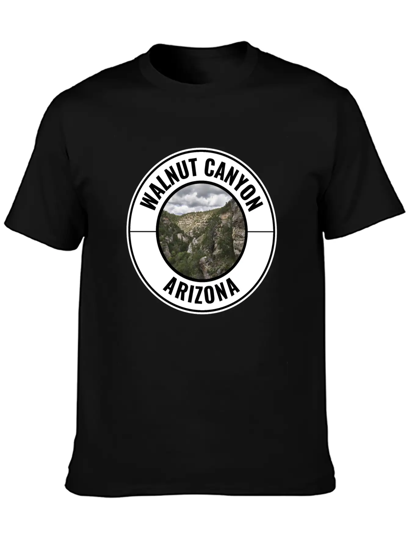 Walnut Canyon National Monument Arizona Breathable Soft Cotton T-Shirt – Timeless Casual Look
