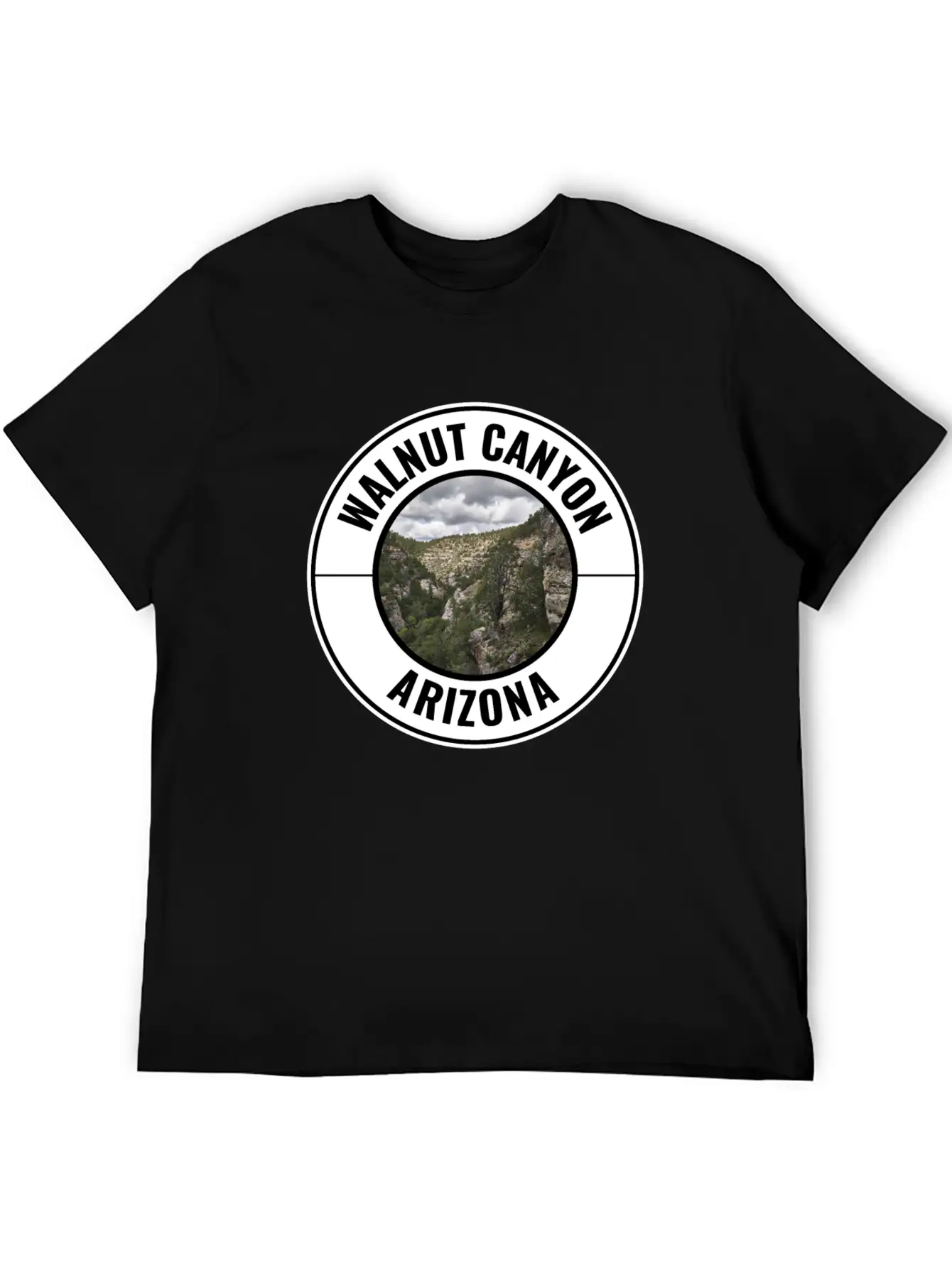Walnut Canyon National Monument Arizona Breathable Soft Cotton T-Shirt – Timeless Casual Look