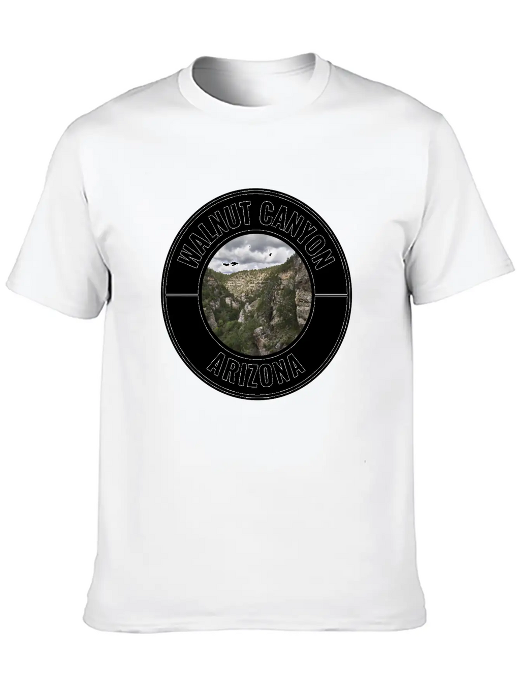 Walnut Canyon National Monument Arizona Breathable Soft Cotton T-Shirt – Timeless Casual Look