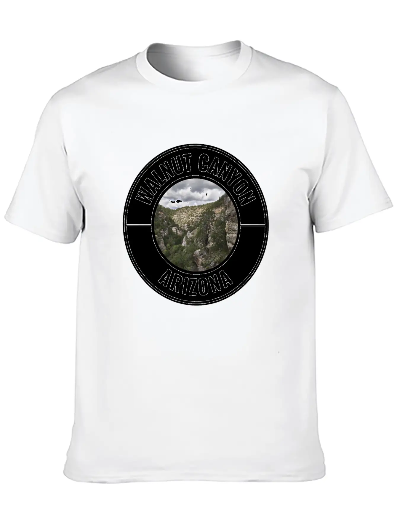 Walnut Canyon National Monument Arizona Breathable Soft Cotton T-Shirt – Timeless Casual Look