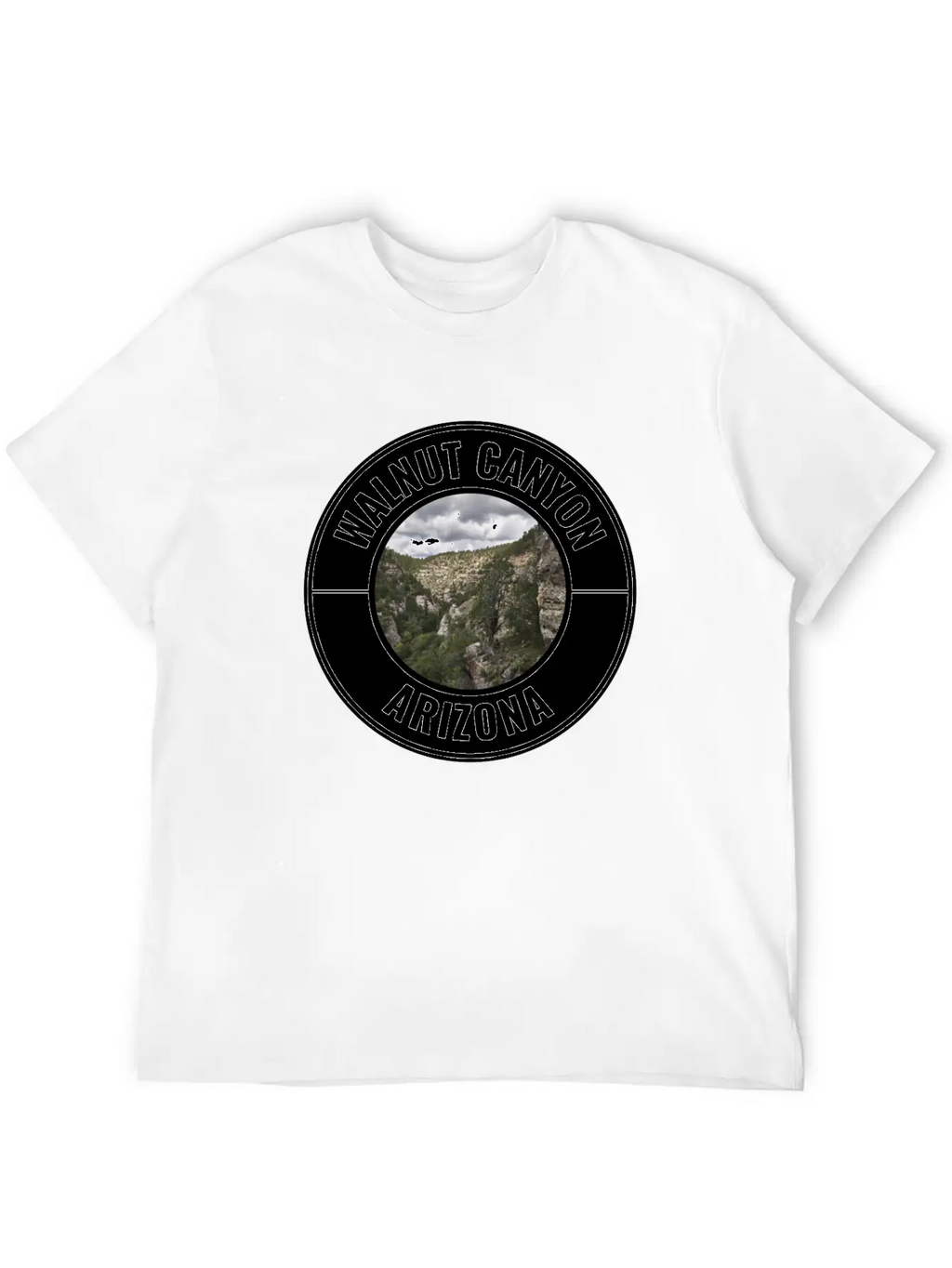 Walnut Canyon National Monument Arizona Breathable Soft Cotton T-Shirt – Timeless Casual Look