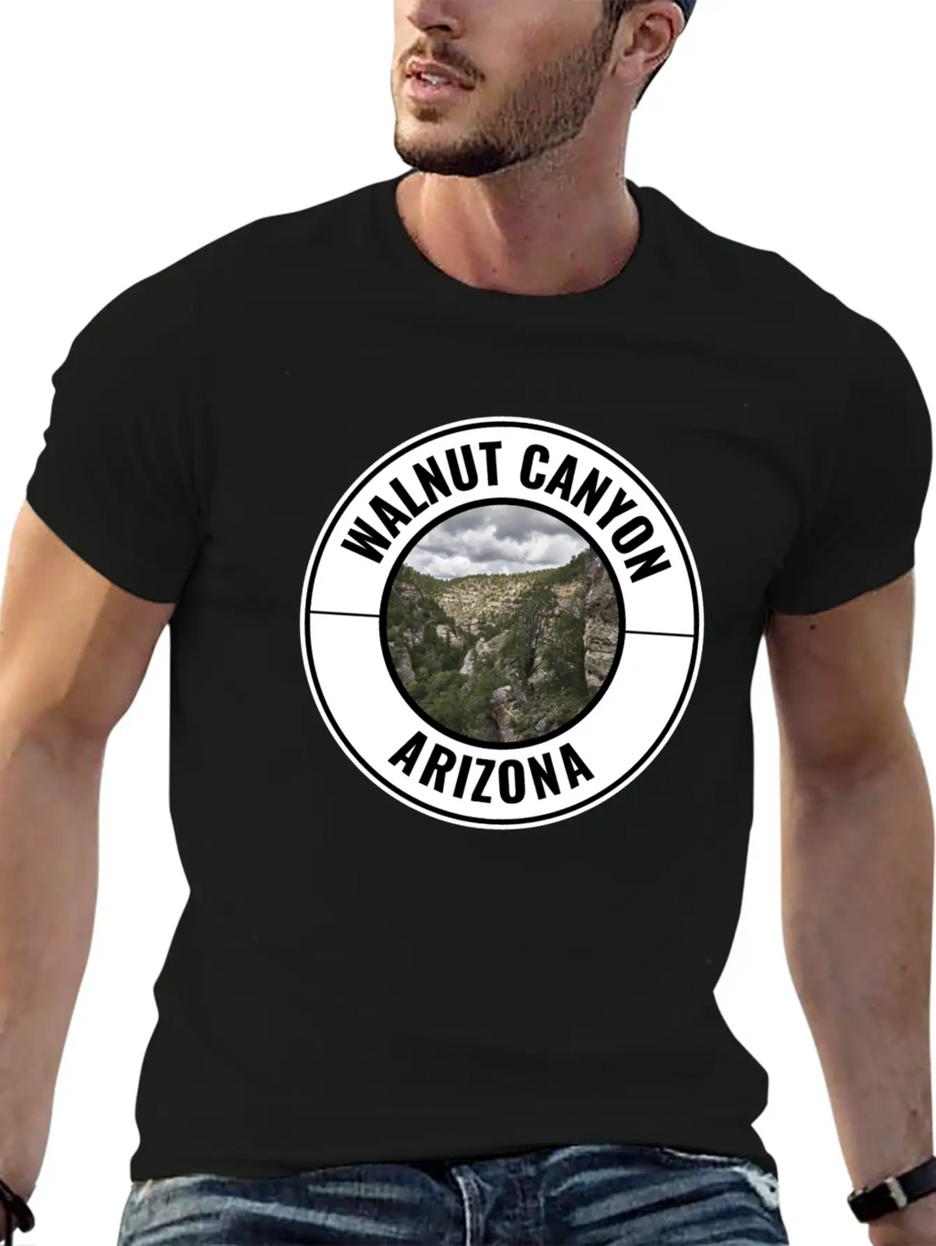 Walnut Canyon National Monument Arizona Breathable Soft Cotton T-Shirt – Timeless Casual Look