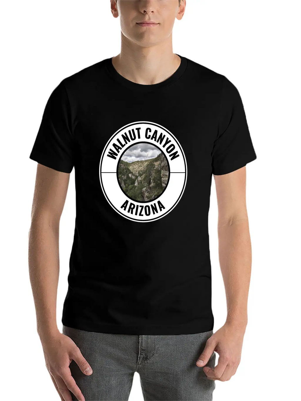Walnut Canyon National Monument Arizona Breathable Soft Cotton T-Shirt – Timeless Casual Look