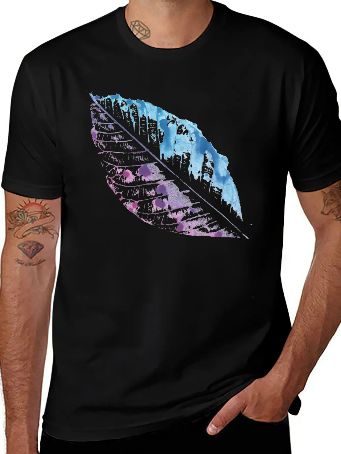 Walnut Leaf Autumn Lover Rain Fall Gift Colorful Breathable Graphic T-Shirt – Perfect For Casual Days