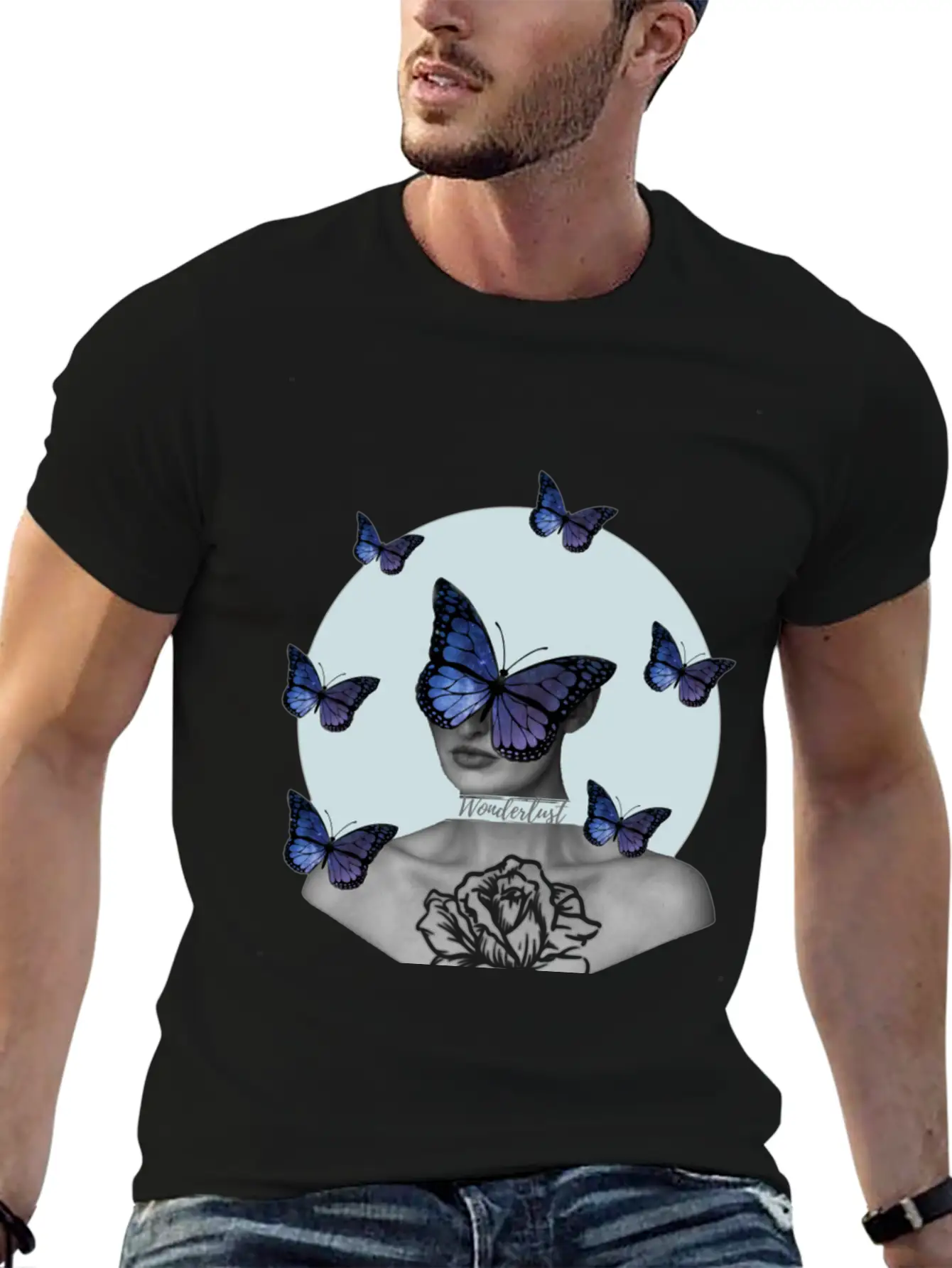 Wanderlust 4 Essential Cotton Tee For Daily Outfits – Unisex Style