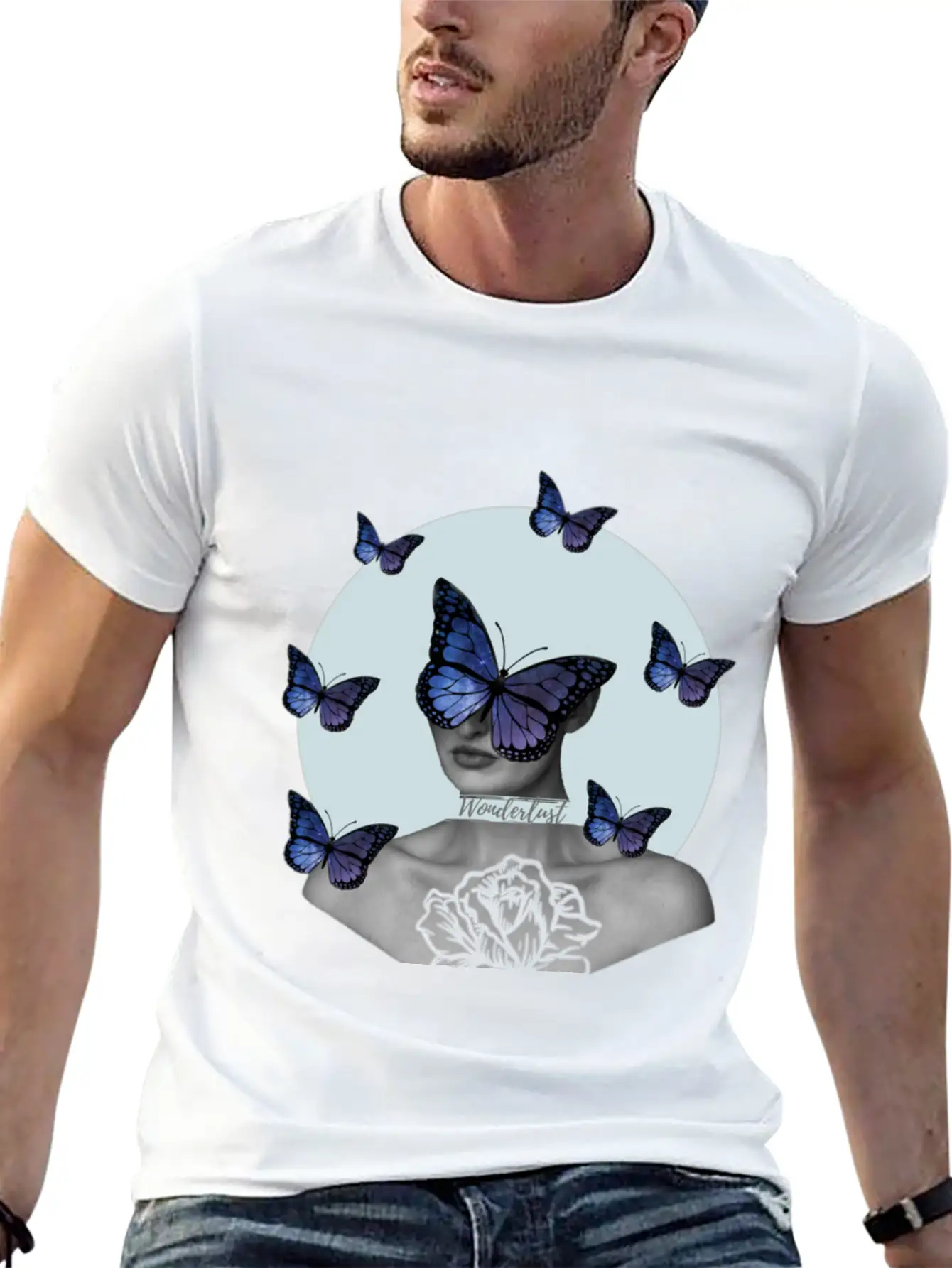 Wanderlust 4 Essential Cotton Tee For Daily Outfits – Unisex Style