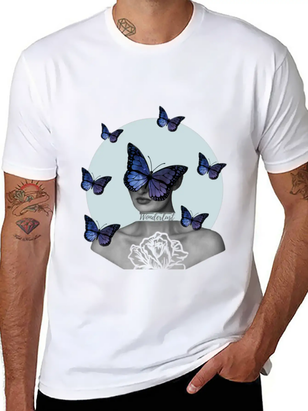 Wanderlust 4 Essential Cotton Tee For Daily Outfits – Unisex Style