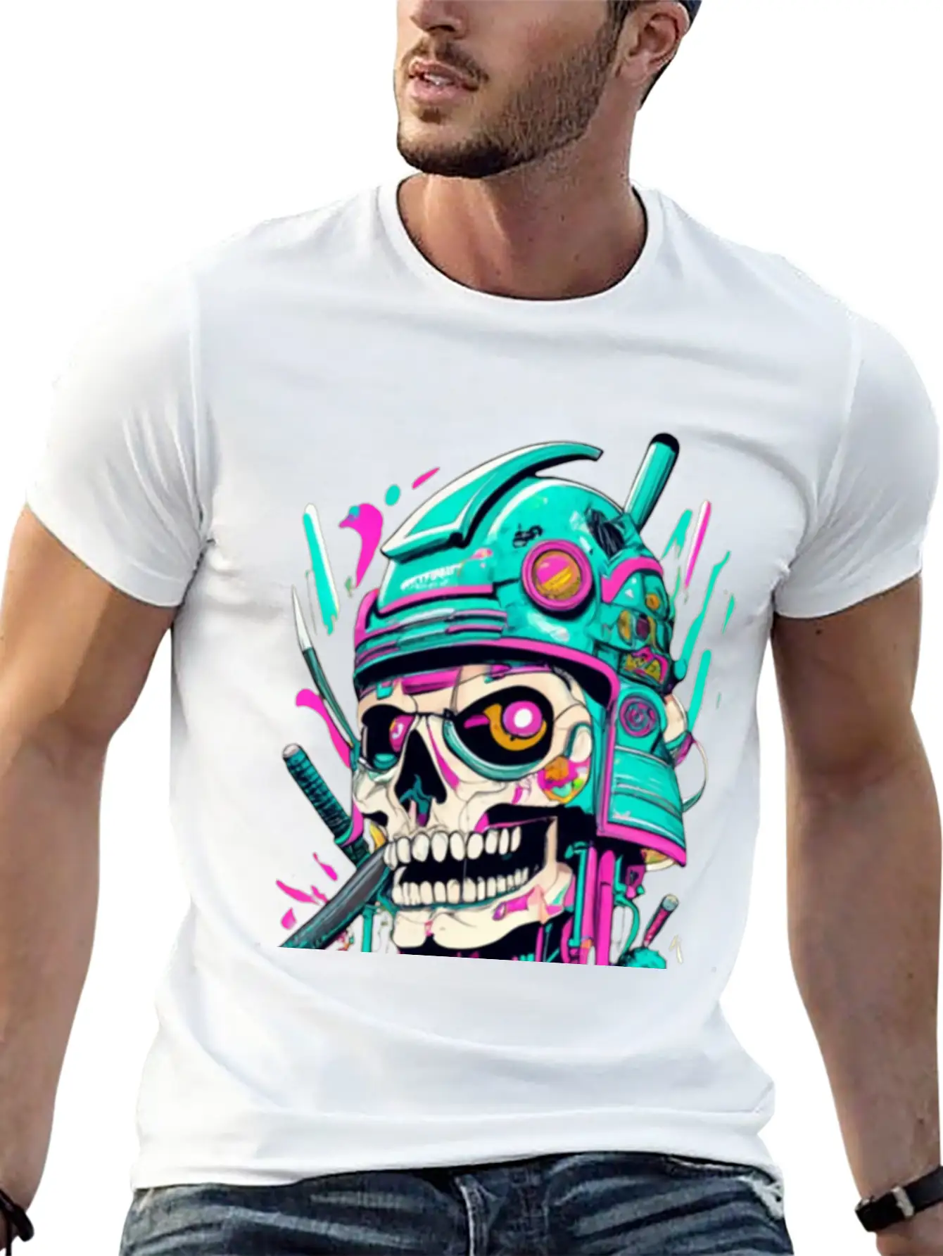 WarJapanese Essential Cotton Tee For Daily Outfits – Unisex Style