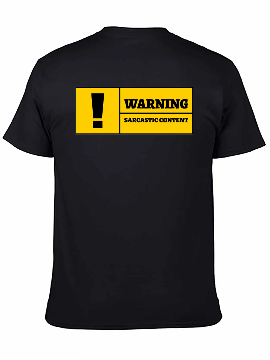 Warning Sarcastic Content Funny Sarcastic Quote Essential Cotton Tee For Daily Outfits – Unisex Style