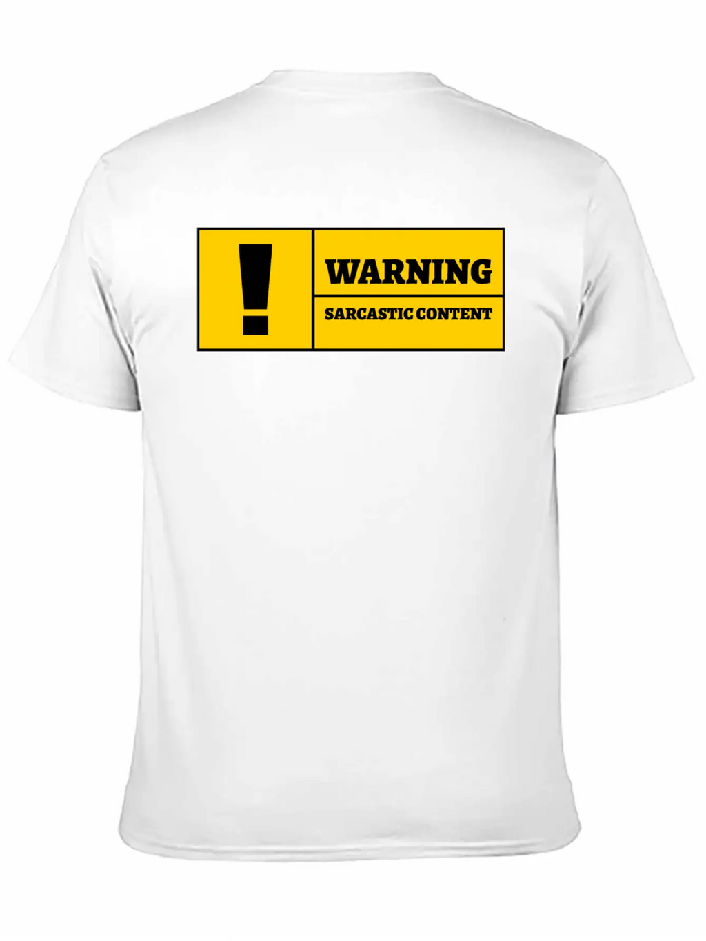 Warning Sarcastic Content Funny Sarcastic Quote Essential Cotton Tee For Daily Outfits – Unisex Style