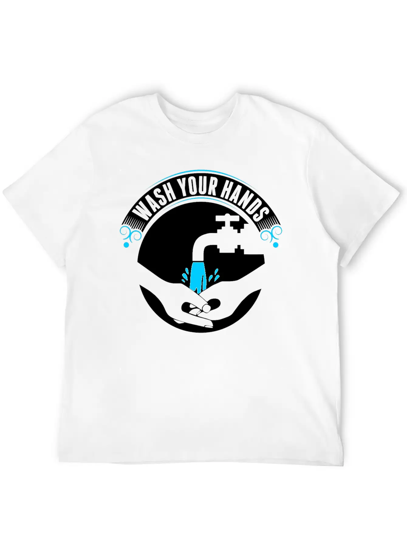 Wash Your Hands Tshirt Basic Graphic T-Shirt – Daily Comfort In Soft Cotton