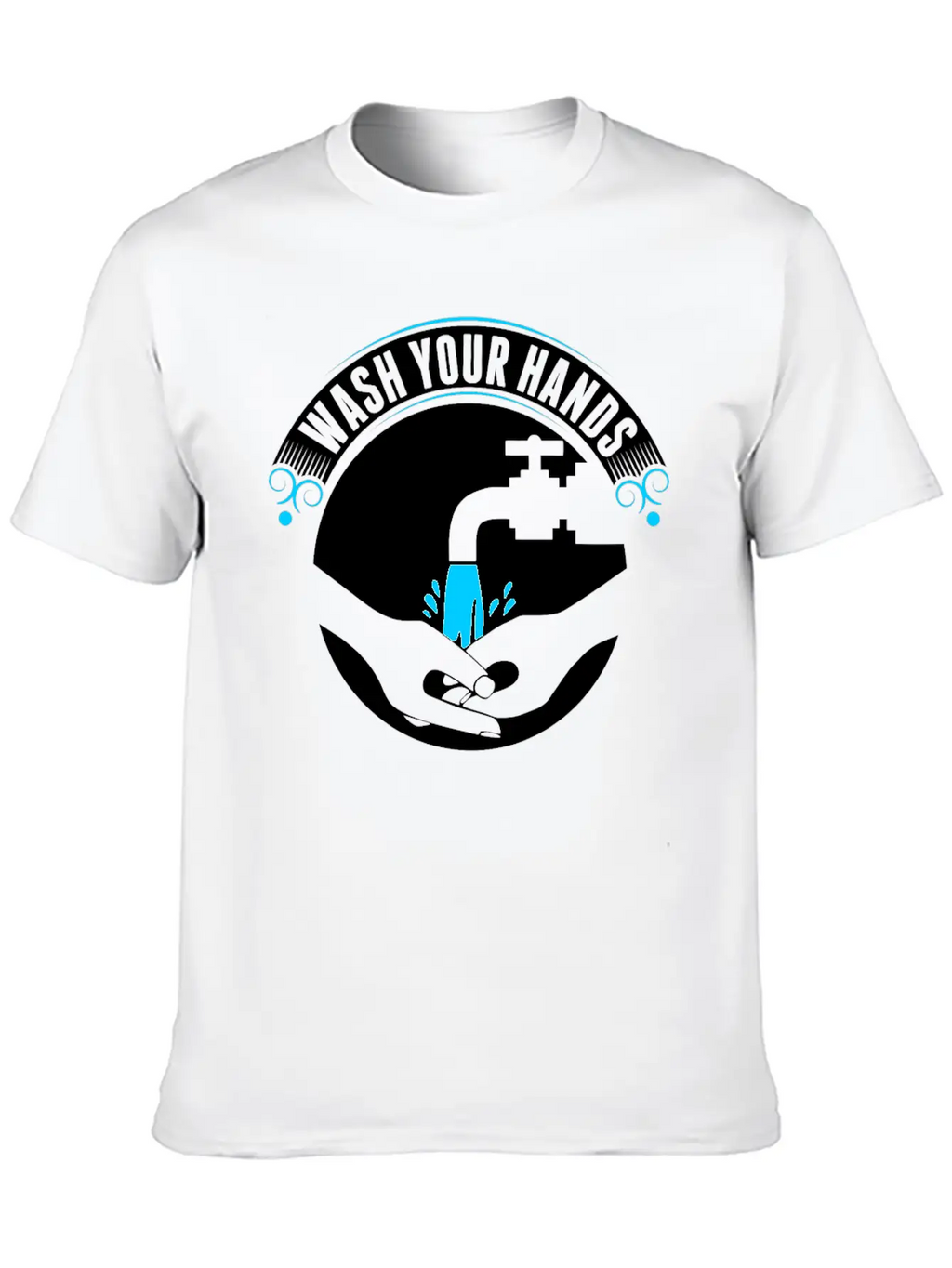 Wash Your Hands Tshirt Basic Graphic T-Shirt – Daily Comfort In Soft Cotton