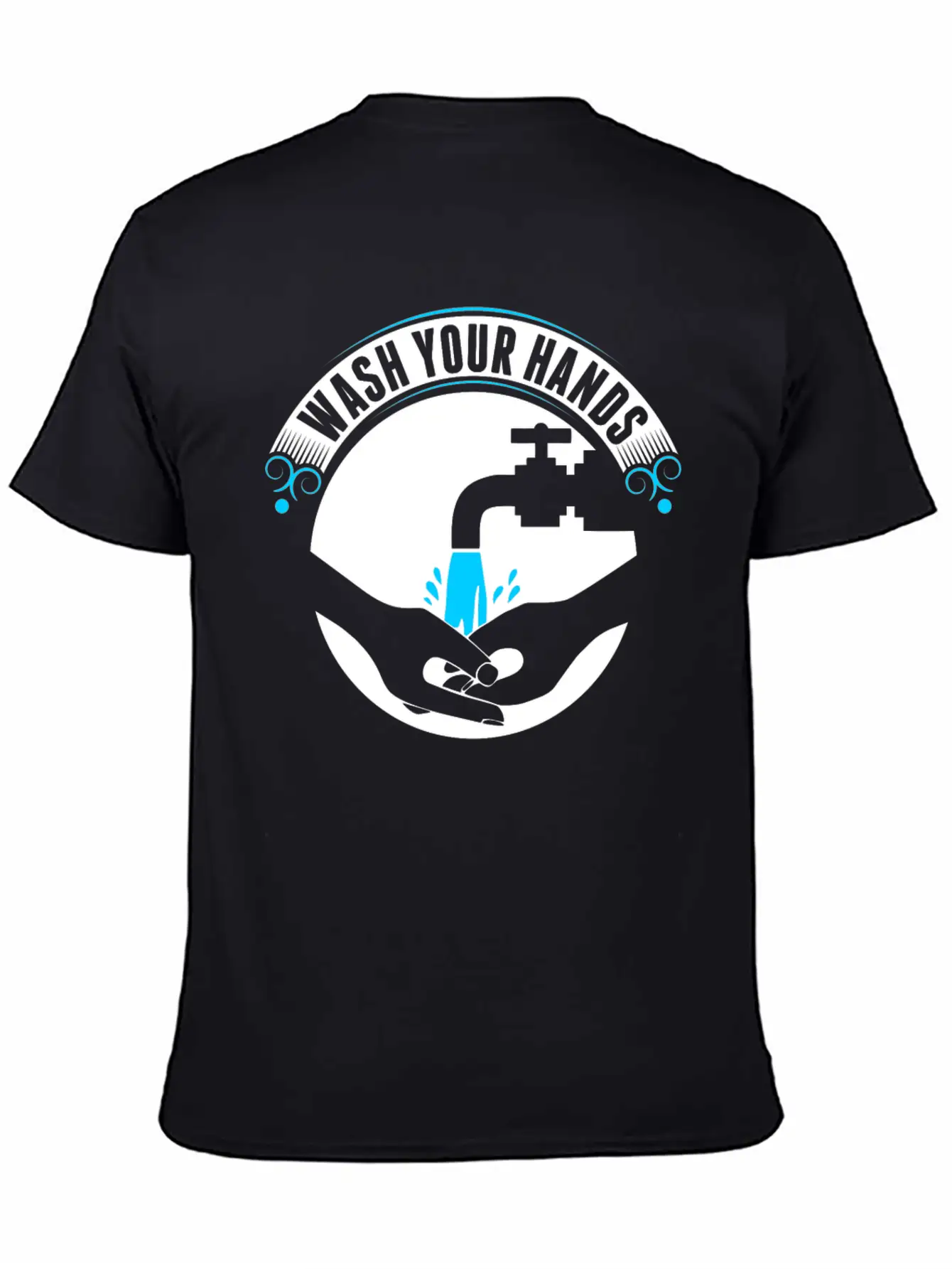 Wash Your Hands Tshirt Basic Graphic T-Shirt – Daily Comfort In Soft Cotton