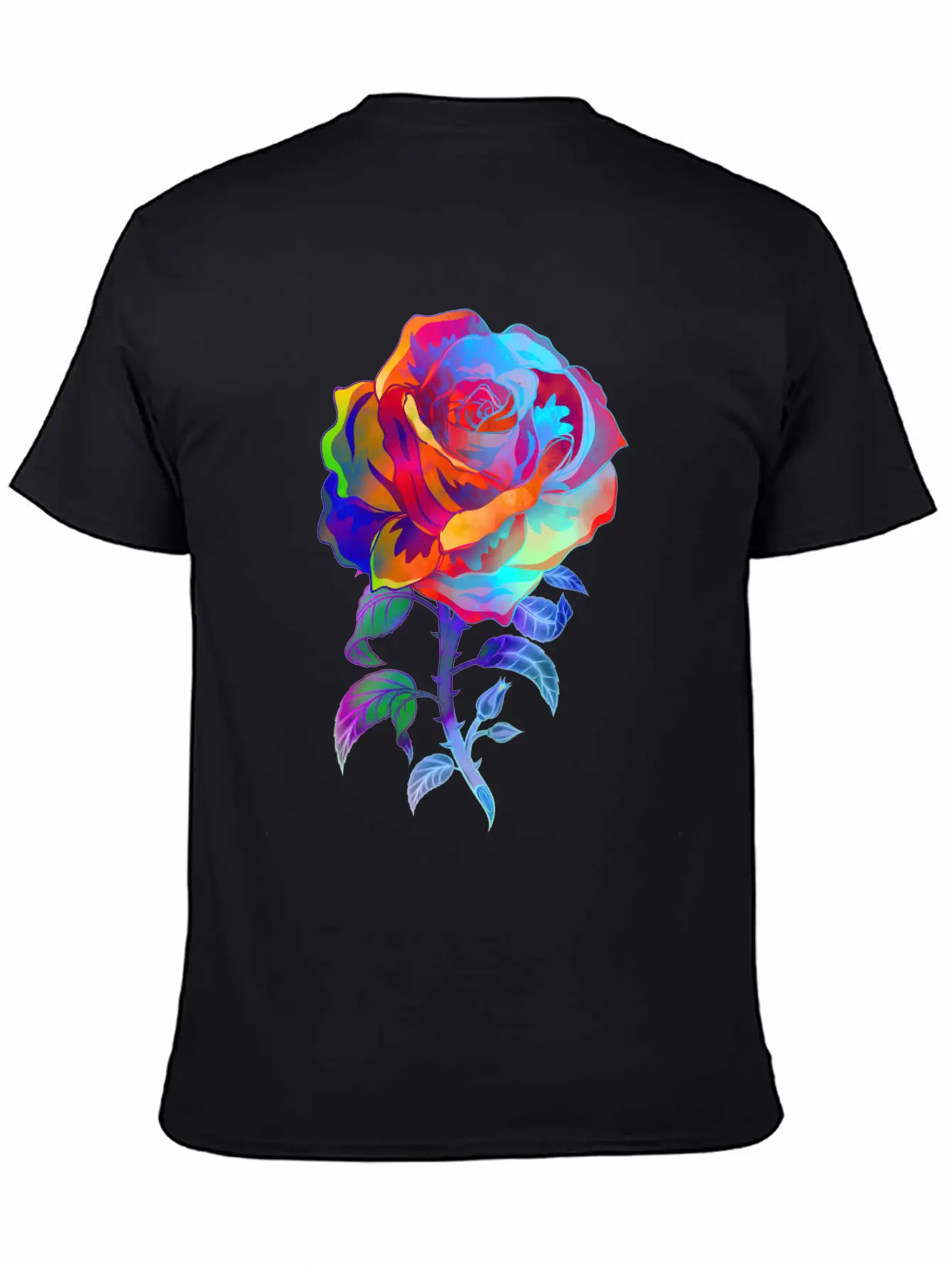 Water Color Rose - Garden Gardener Botanist Relaxed Everyday Tee – Lightweight And Durable Cotton