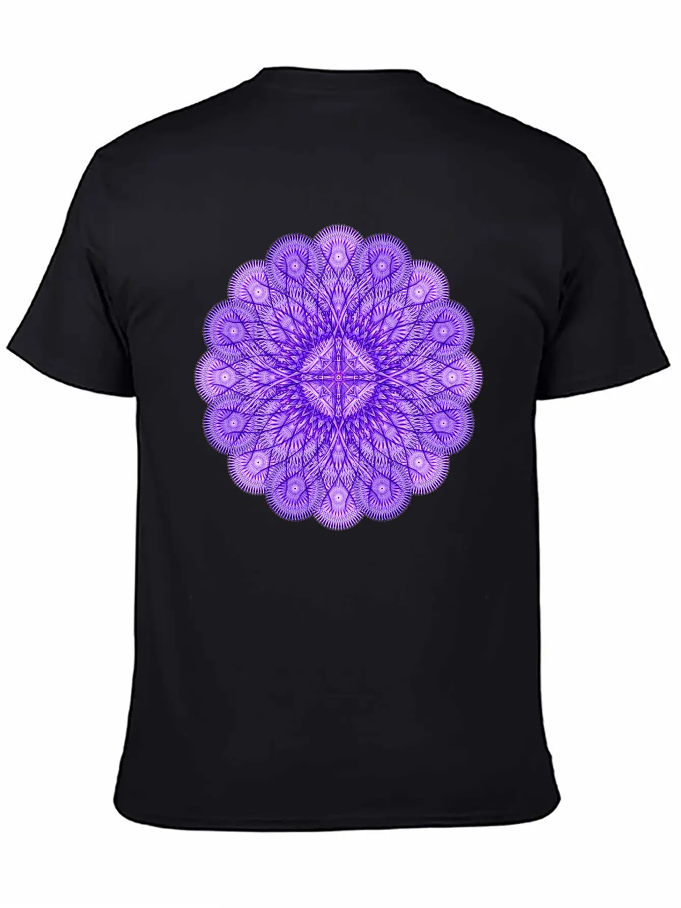 Water Mark Mandala Modern Fit Casual T-Shirt – Clean And Versatile Design