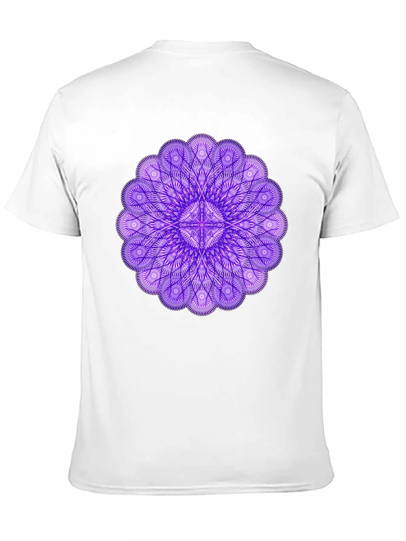 Water Mark Mandala Modern Fit Casual T-Shirt – Clean And Versatile Design