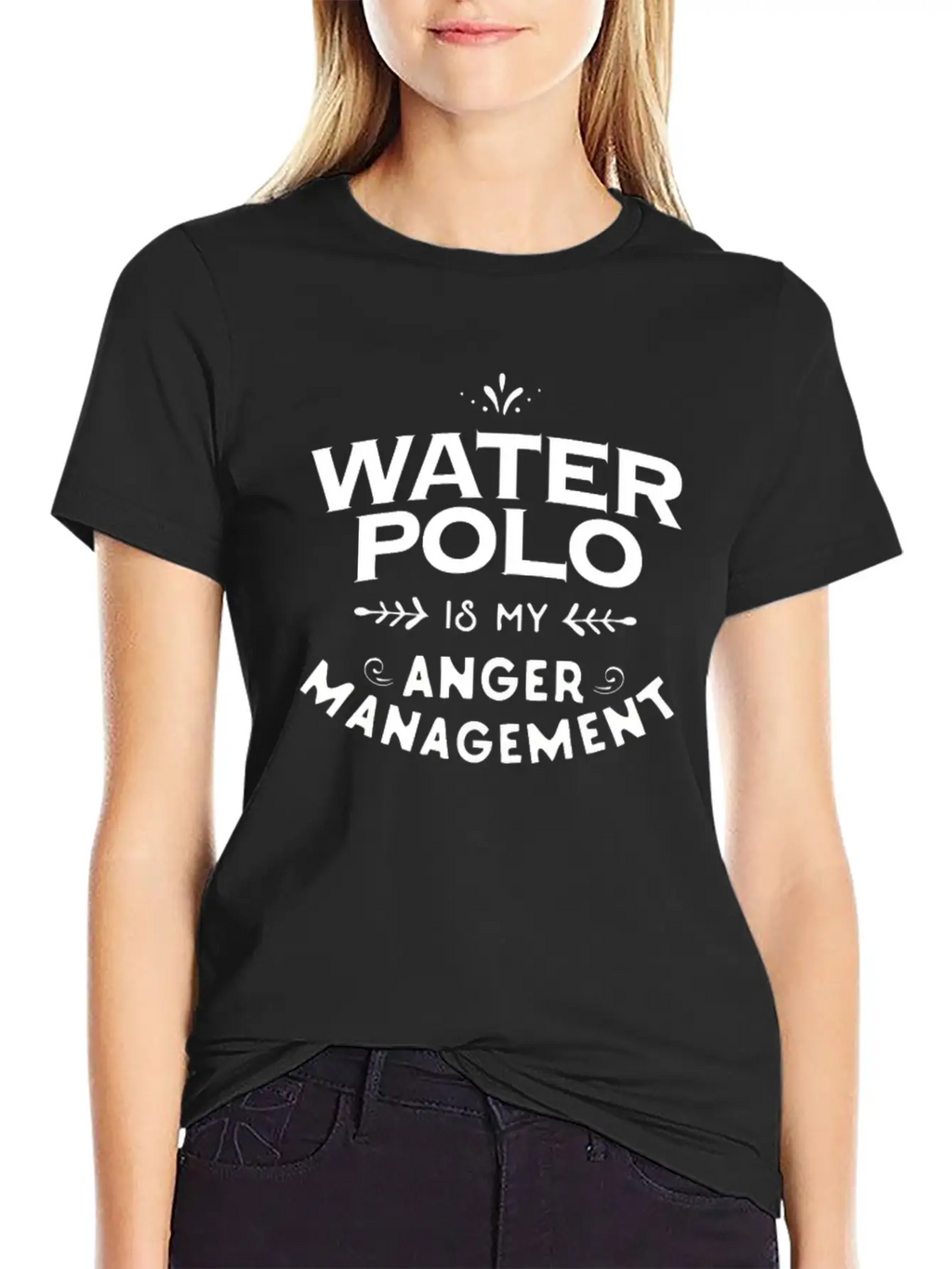 Water Polo Is My Anger Management Classic Cotton Tee – Unisex Comfort For Any Season