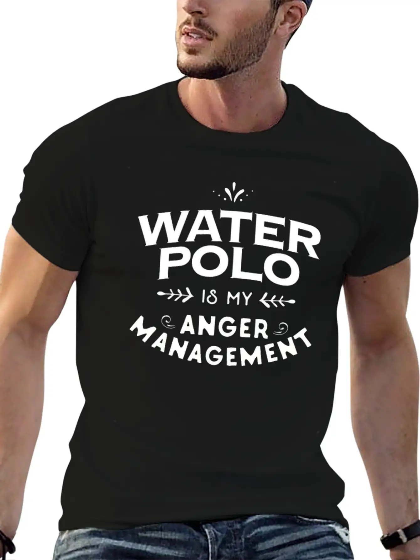 Water Polo Is My Anger Management Classic Cotton Tee – Unisex Comfort For Any Season