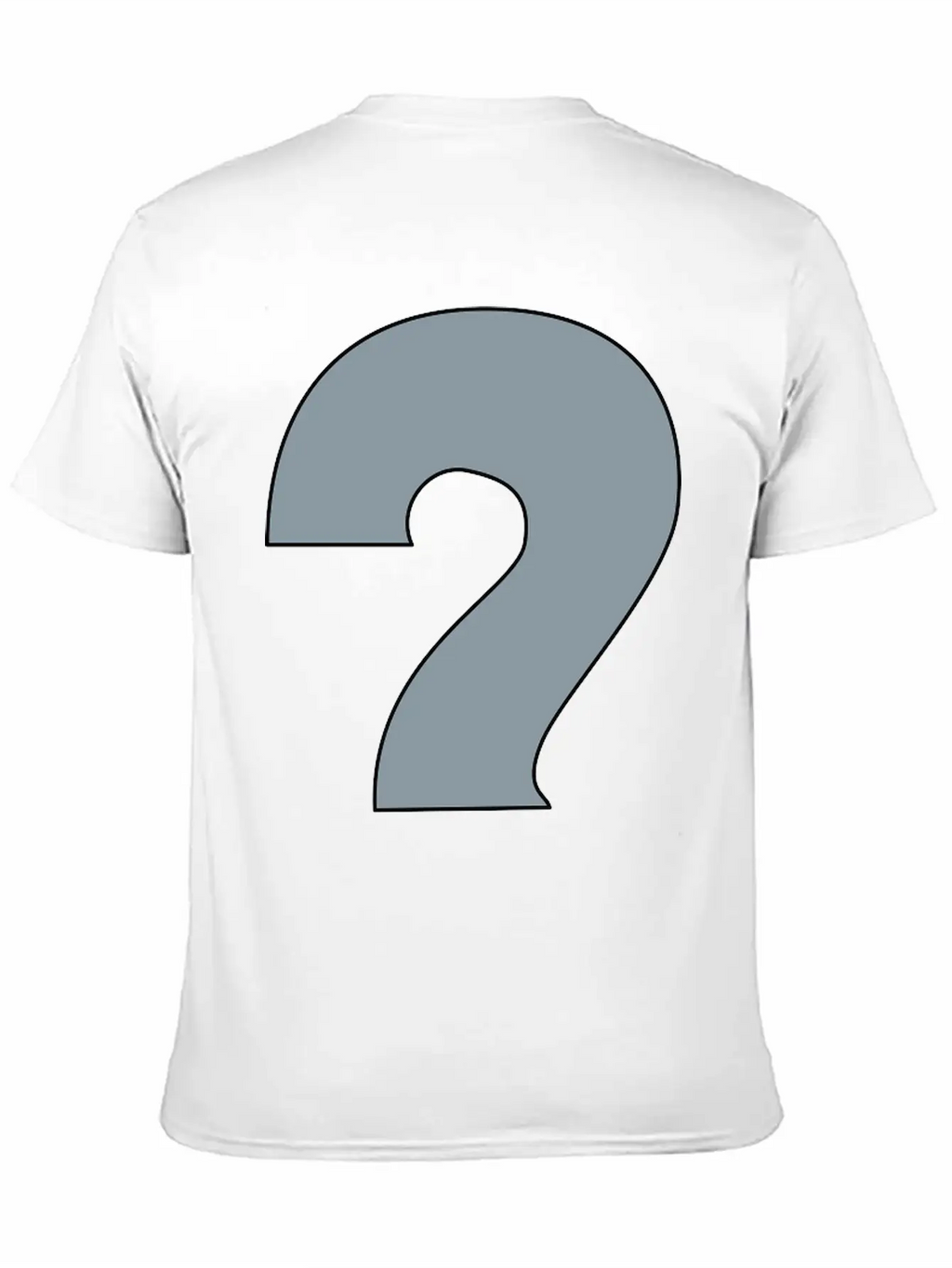 Water Question Mark Basic Graphic T-Shirt – Daily Comfort In Soft Cotton