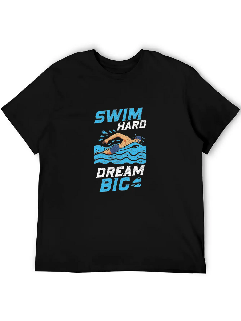 Water Sports Swimming Basic Graphic T-Shirt – Daily Comfort In Soft Cotton