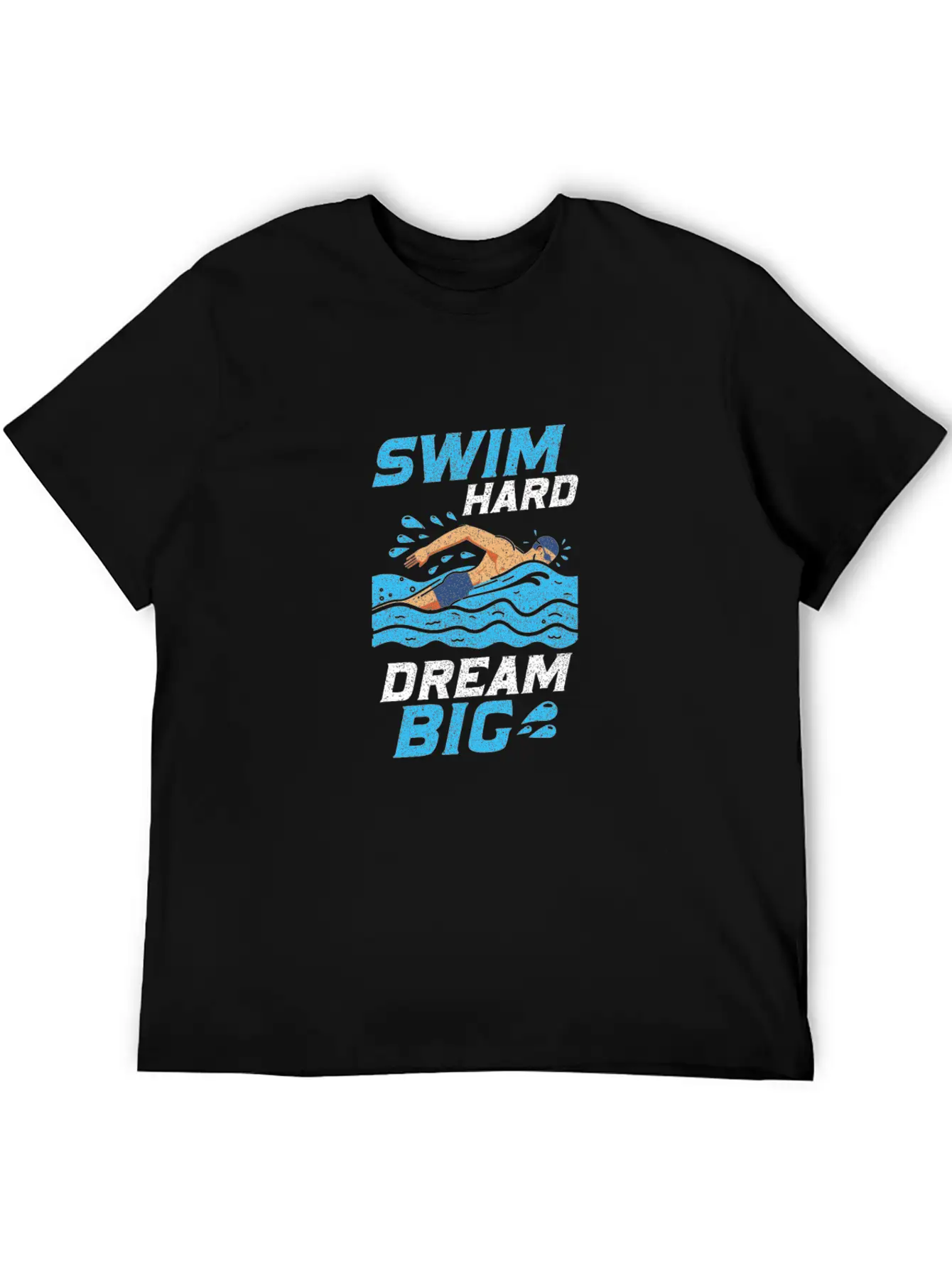 Water Sports Swimming Basic Graphic T-Shirt – Daily Comfort In Soft Cotton