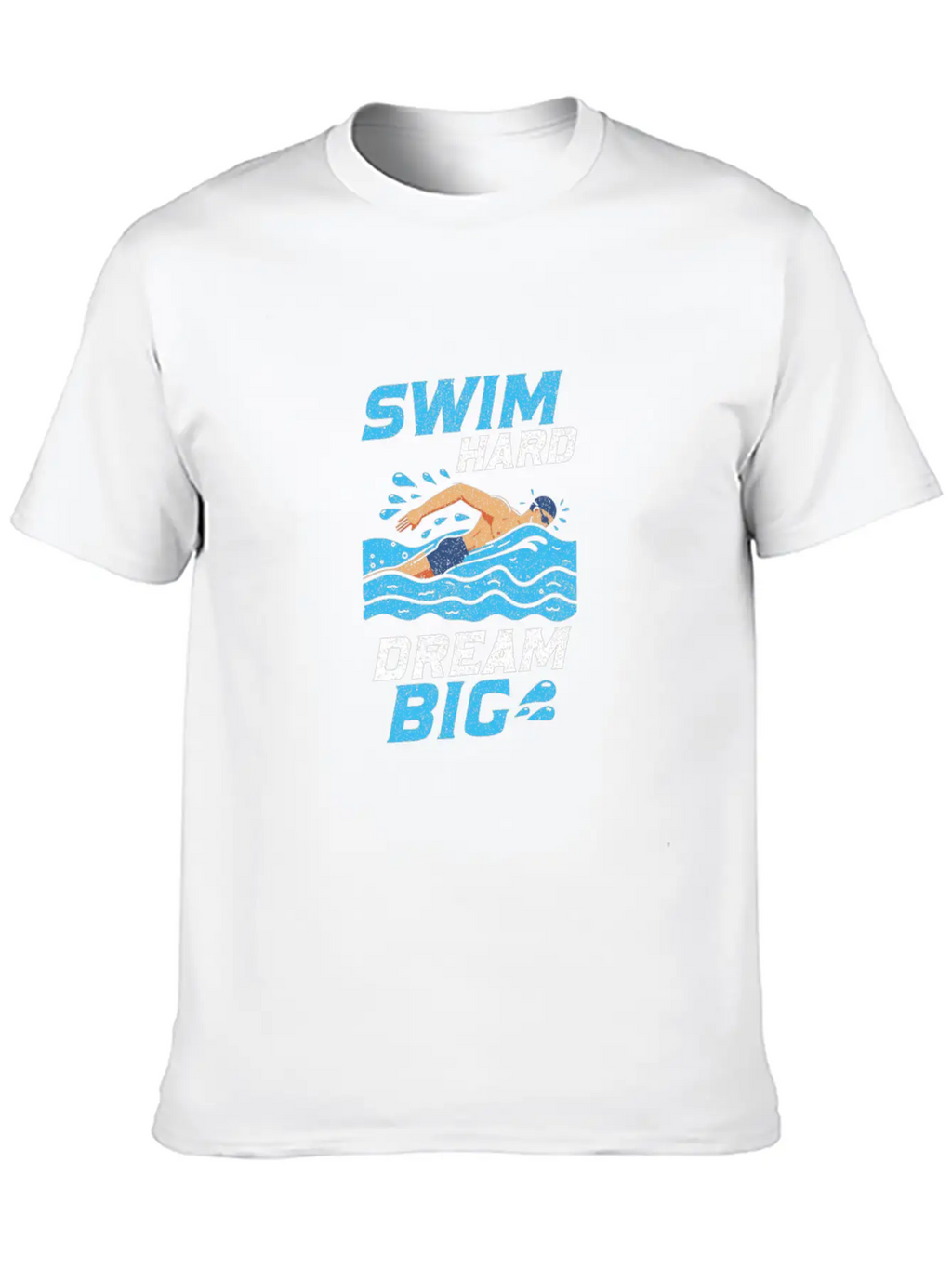 Water Sports Swimming Basic Graphic T-Shirt – Daily Comfort In Soft Cotton