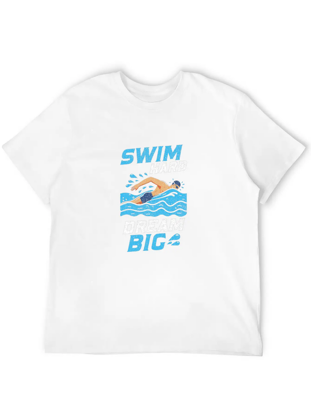 Water Sports Swimming Basic Graphic T-Shirt – Daily Comfort In Soft Cotton