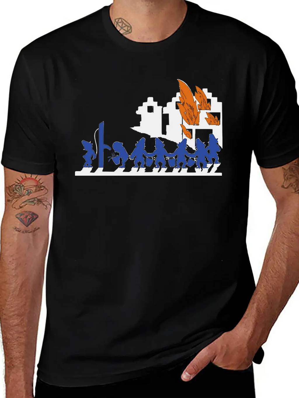Waterline And Fire Timeless Short Sleeve Tee – Comfy And Minimalist Design
