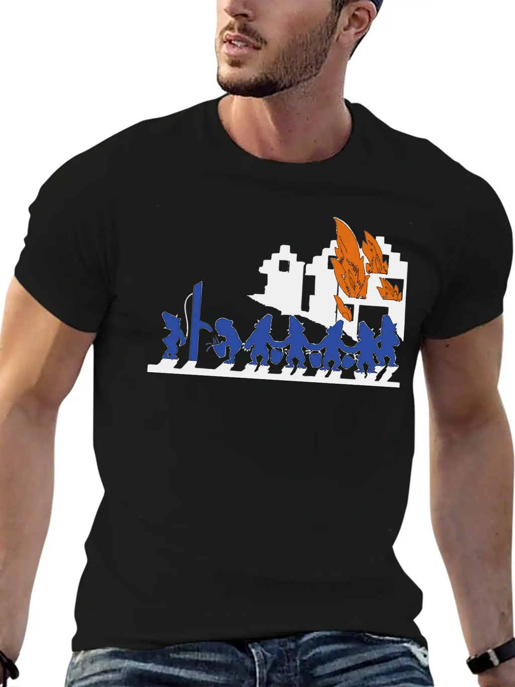 Waterline And Fire Timeless Short Sleeve Tee – Comfy And Minimalist Design